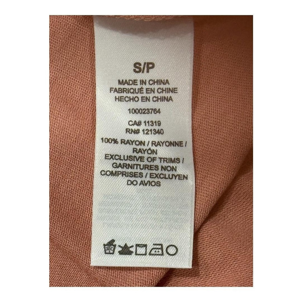 Dynamite Shirt Womens Small Mauve Pink Sleeveless Tank Top 100% Rayon New NWT - Picture 5 of 6